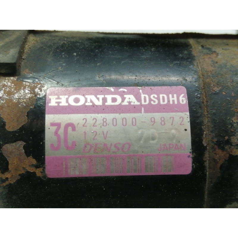 Recambio de motor arranque para honda cr-v (rd8) 2.0 vtec cat referencia OEM IAM 2280009872  