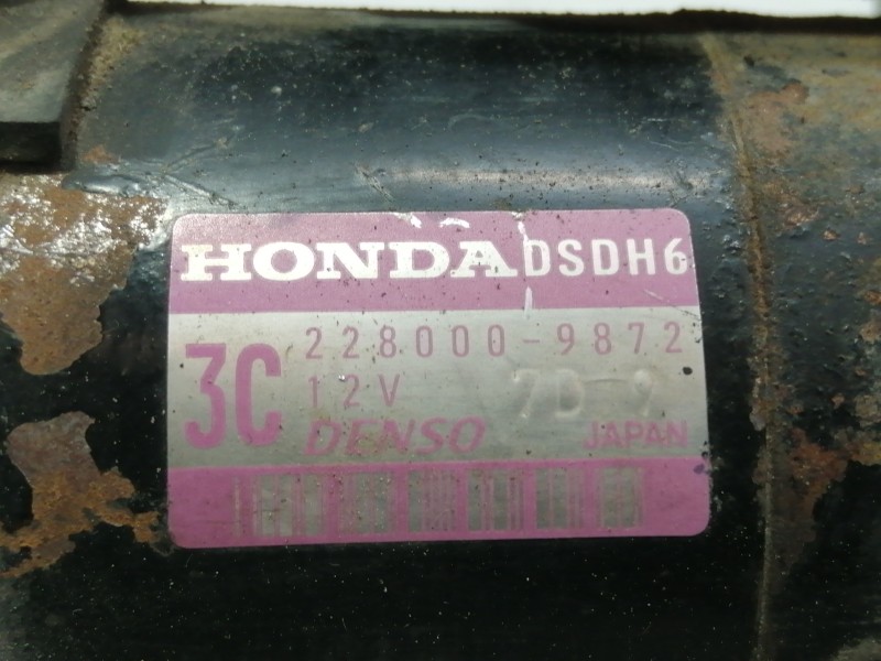 Recambio de motor arranque para honda cr-v (rd8) 2.0 vtec cat referencia OEM IAM 2280009872  