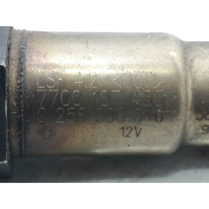 Recambio de sonda lambda para renault megane ii berlina 3p confort authentique referencia OEM IAM 7700107433 0258006016 58812222