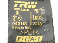 Recambio de cinturon seguridad trasero central para fiat punto berl. (176) referencia OEM IAM 043118   2