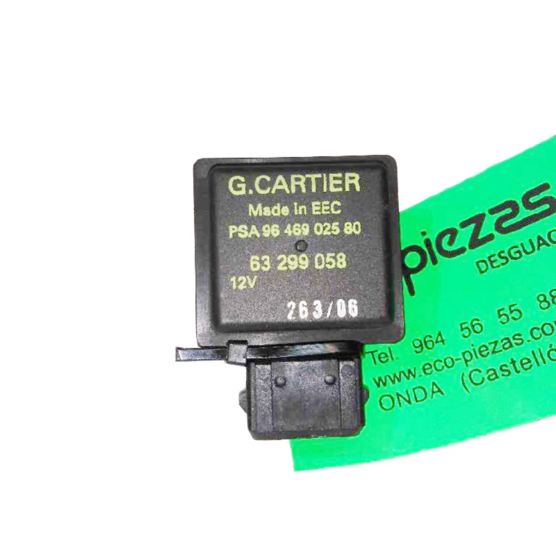 Recambio de sensor para citroën c4 coupe vtr plus referencia OEM IAM 63299058 9646902580 