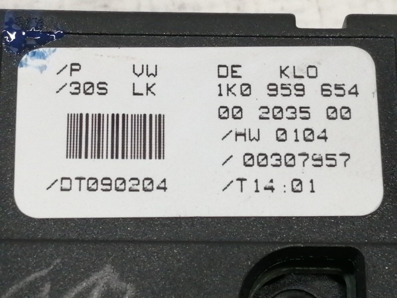 Recambio de sensor para seat altea (5p1) reference referencia OEM IAM 1K0959654  