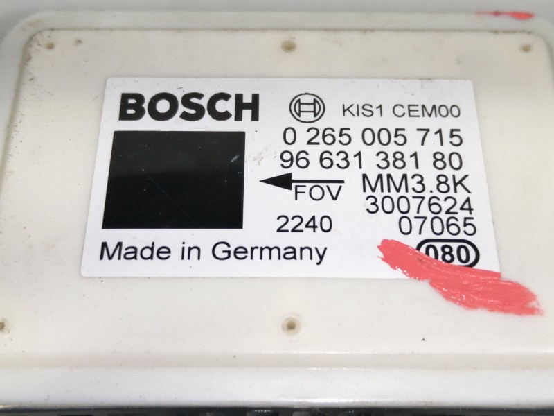 Recambio de sensor para citroën c4 picasso exclusive referencia OEM IAM 9663138180 0265005715 