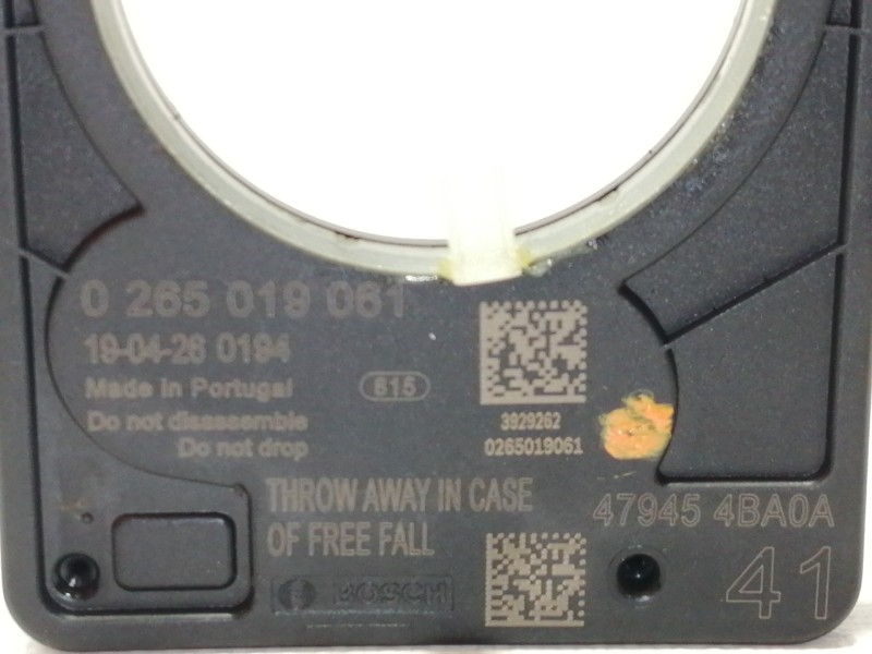 Recambio de sensor para nissan qashqai (j11) acenta referencia OEM IAM 0265019061  