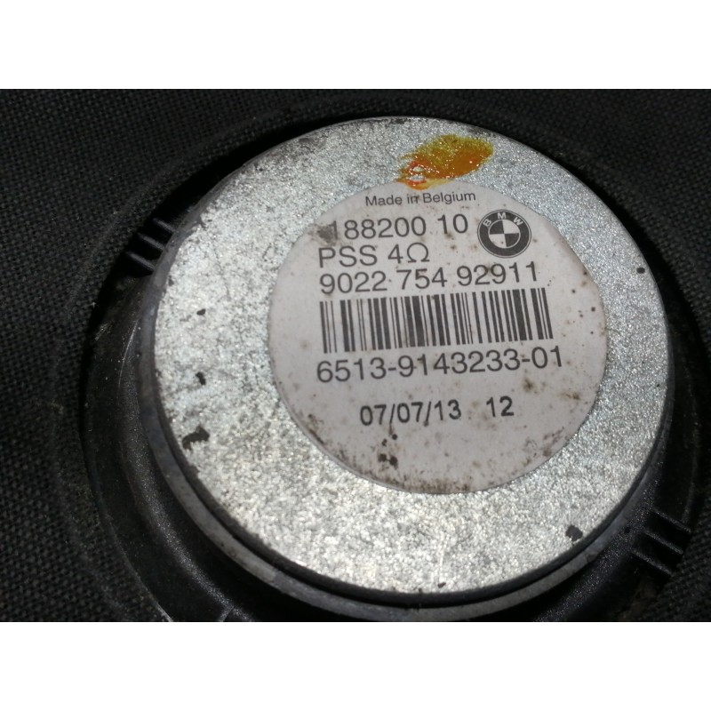 Recambio de altavoz para bmw serie 1 berlina (e81/e87) 2.0 16v diesel referencia OEM IAM 18820010  
