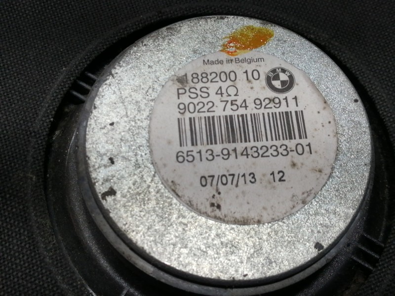 Recambio de altavoz para bmw serie 1 berlina (e81/e87) 2.0 16v diesel referencia OEM IAM 18820010  