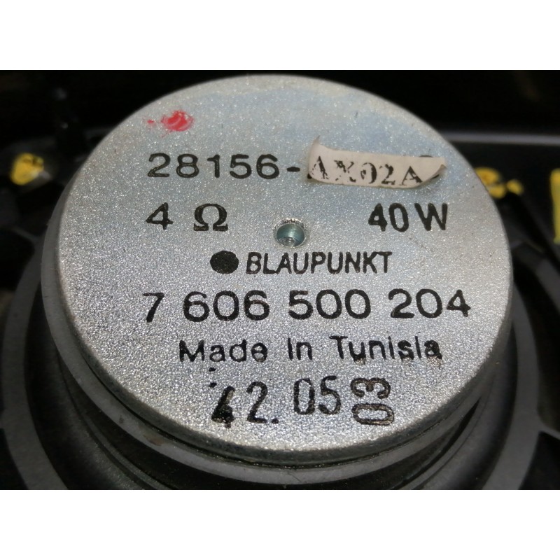 Recambio de altavoz para nissan micra c+c (ck12e) acenta referencia OEM IAM 28163BC000 28156AX02A 7606500204