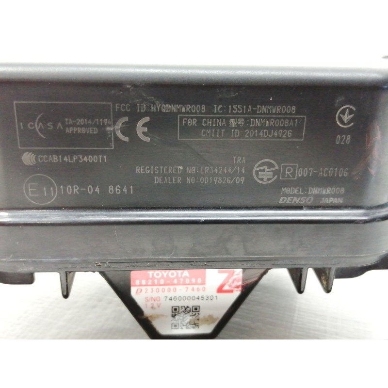 Recambio de sensor para toyota prius (zvw50) basis referencia OEM IAM 8821047090  