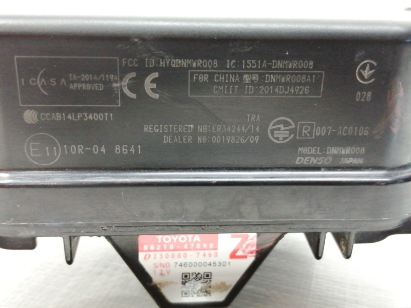 Recambio de sensor para toyota prius (zvw50) basis referencia OEM IAM 8821047090  