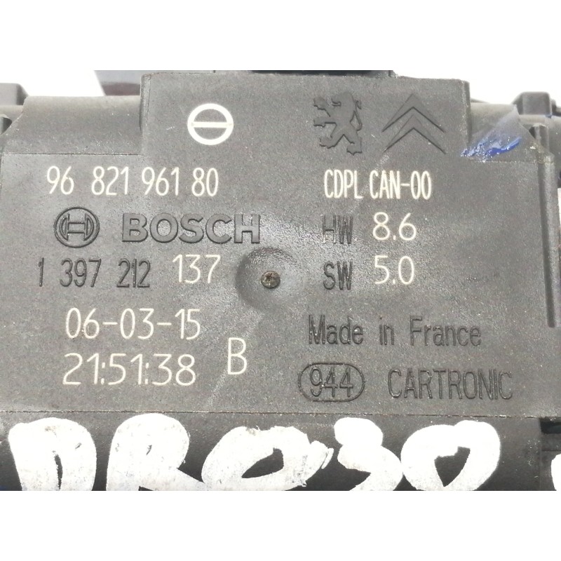 Recambio de sensor para fiat scudo furgón (272) 10 l1h1 130 multijet referencia OEM IAM 9682196180  