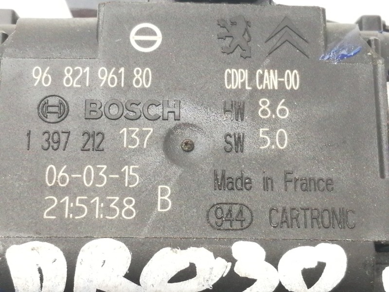 Recambio de sensor para fiat scudo furgón (272) 10 l1h1 130 multijet referencia OEM IAM 9682196180  