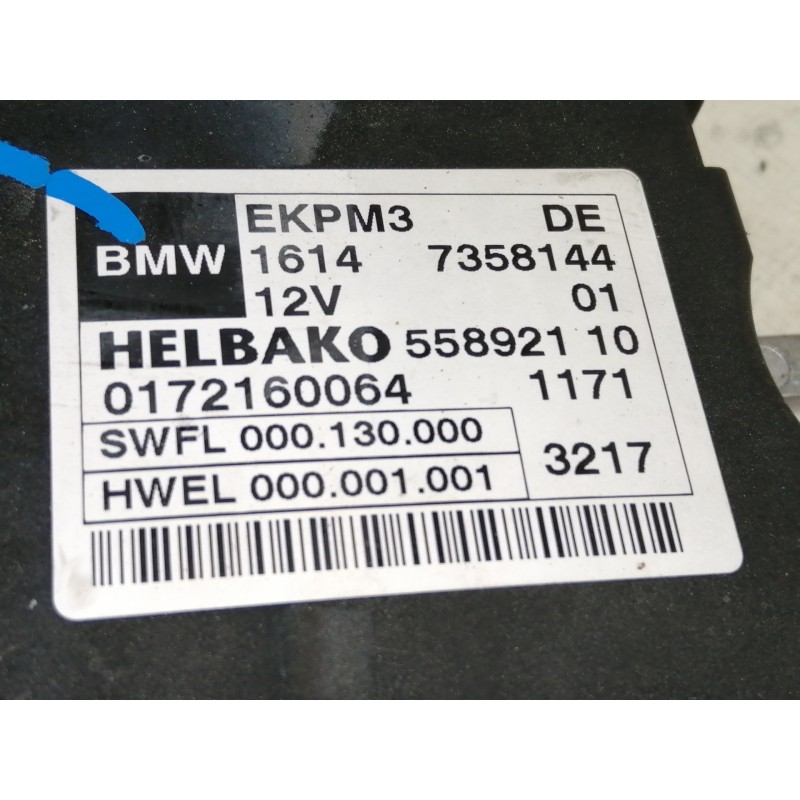Recambio de unidad de control para bmw serie 5 lim. (f10) 535d referencia OEM IAM 7358144 55892110 / 558921 0172160064