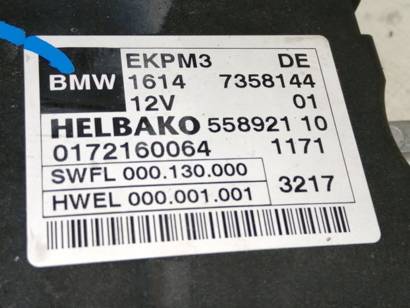 Recambio de unidad de control para bmw serie 5 lim. (f10) 535d referencia OEM IAM 7358144 55892110 / 558921 0172160064