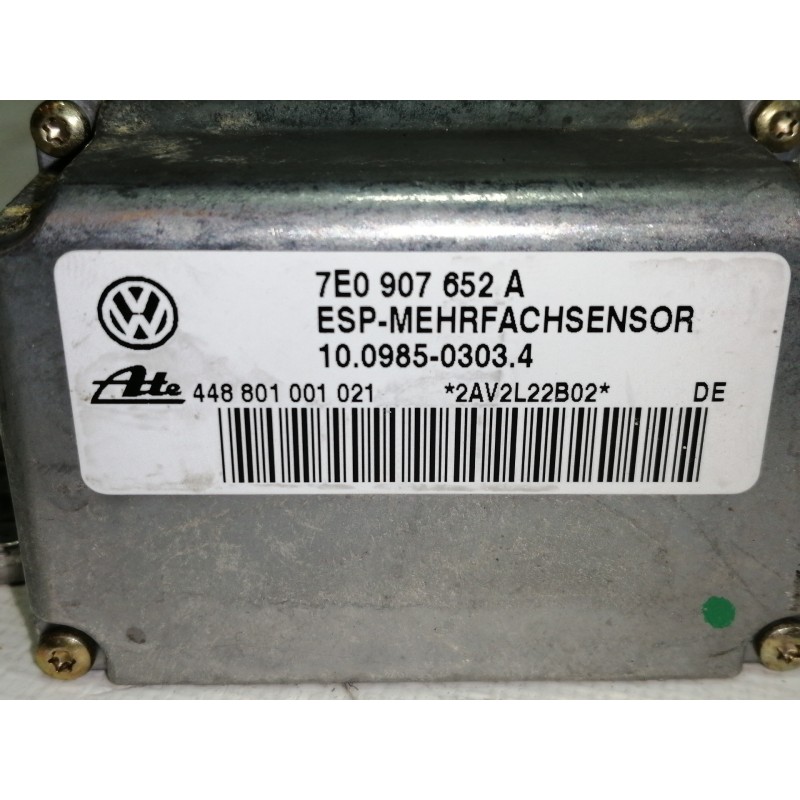 Recambio de sensor para volkswagen touareg (7la) tdi v10 referencia OEM IAM 7E0907652A  
