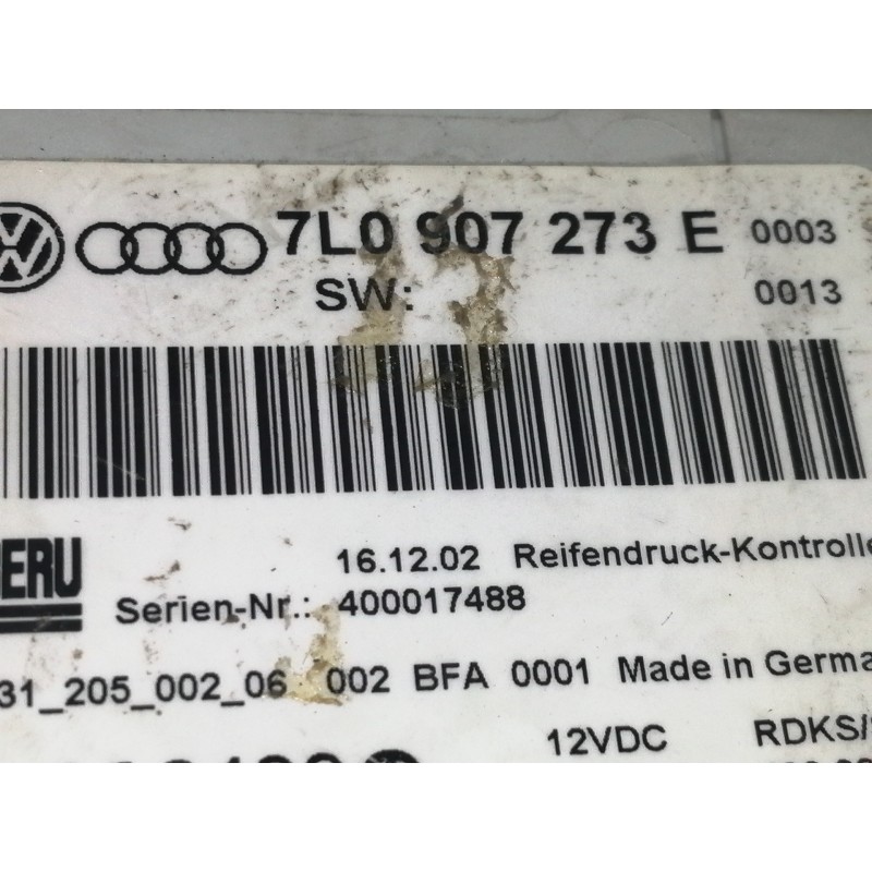 Recambio de unidad de control para volkswagen touareg (7la) tdi v10 referencia OEM IAM 7L0907273  