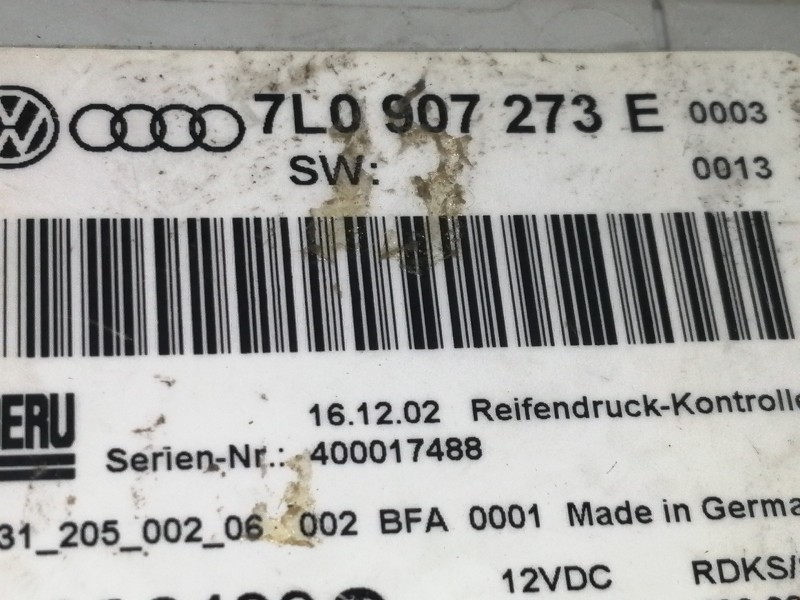 Recambio de unidad de control para volkswagen touareg (7la) tdi v10 referencia OEM IAM 7L0907273  