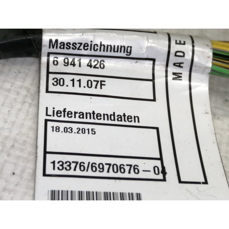 Recambio de sensor para bmw x5 (e70) 3.0d referencia OEM IAM 6941426  