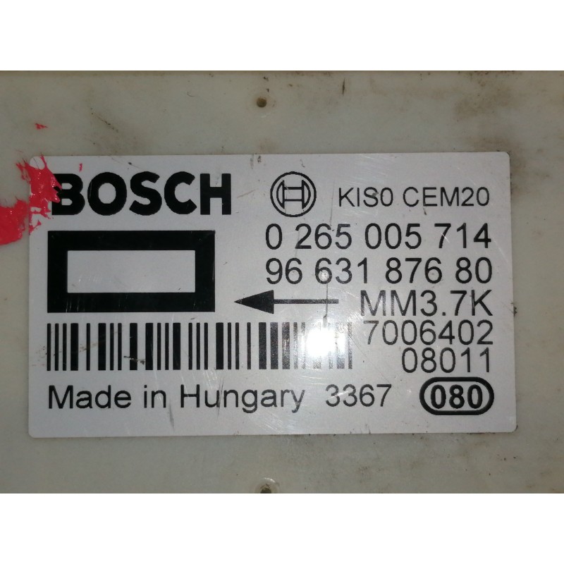 Recambio de sensor para peugeot 308 premium referencia OEM IAM 0265005714  