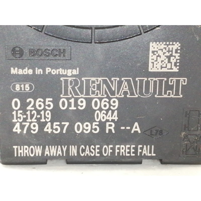 Recambio de sensor para dacia sandero stepway ambiance referencia OEM IAM 0265019069 479457095R 0265019069