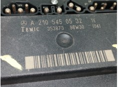 Recambio de unidad de control para mercedes-benz clase e (w210) berlina diesel 220 cdi (210.006) referencia OEM IAM A2105450532  2