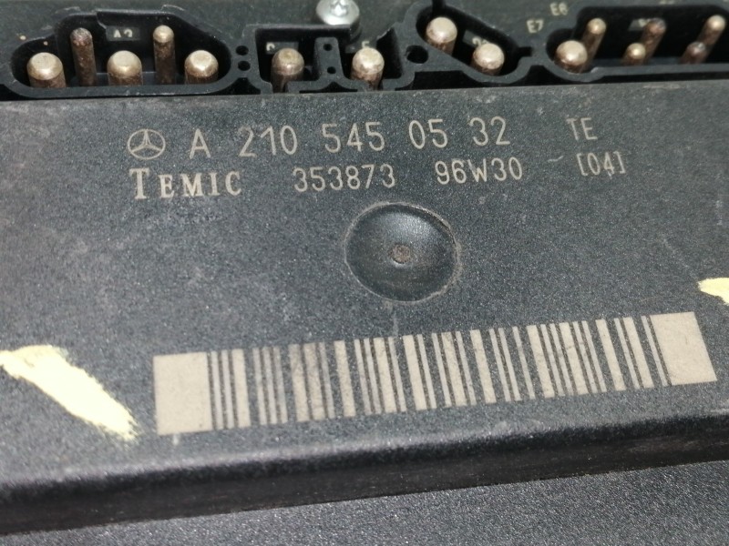 Recambio de unidad de control para mercedes-benz clase e (w210) berlina diesel 220 cdi (210.006) referencia OEM IAM A2105450532 