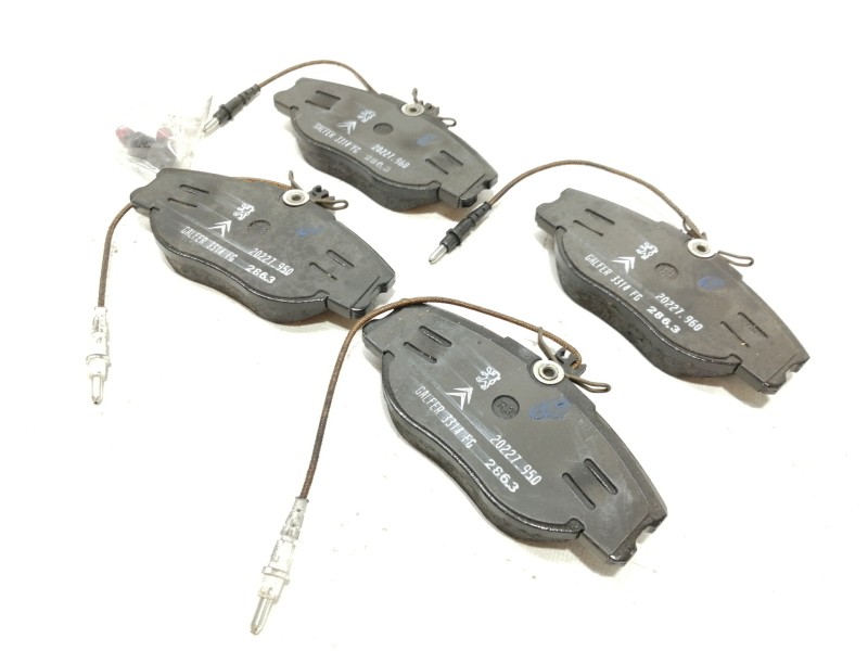 Recambio de pastillas de freno para peugeot 307 (s1) xn referencia OEM IAM 3314FG  