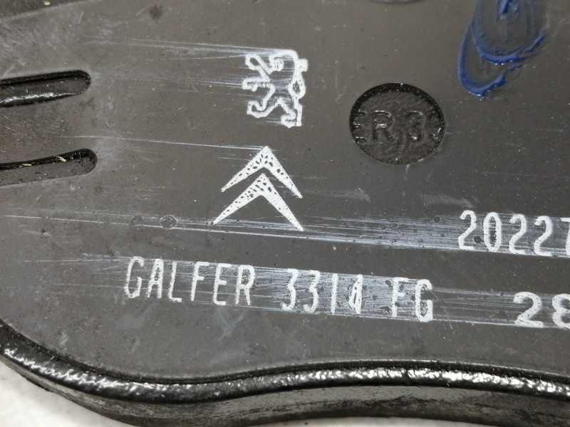 Recambio de pastillas de freno para peugeot 307 (s1) xn referencia OEM IAM 3314FG  