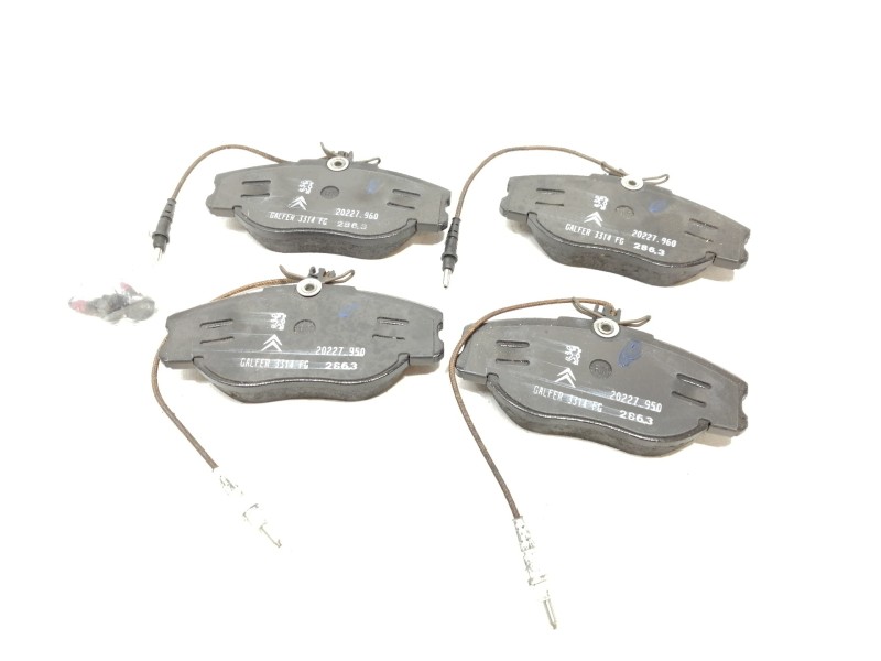 Recambio de pastillas de freno para peugeot 307 (s1) xn referencia OEM IAM 3314FG  