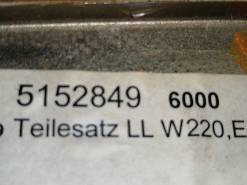 Recambio de molduras delanteras para mercedes-benz clase s (w220) berlina 320 cdi (220.026) referencia OEM IAM   