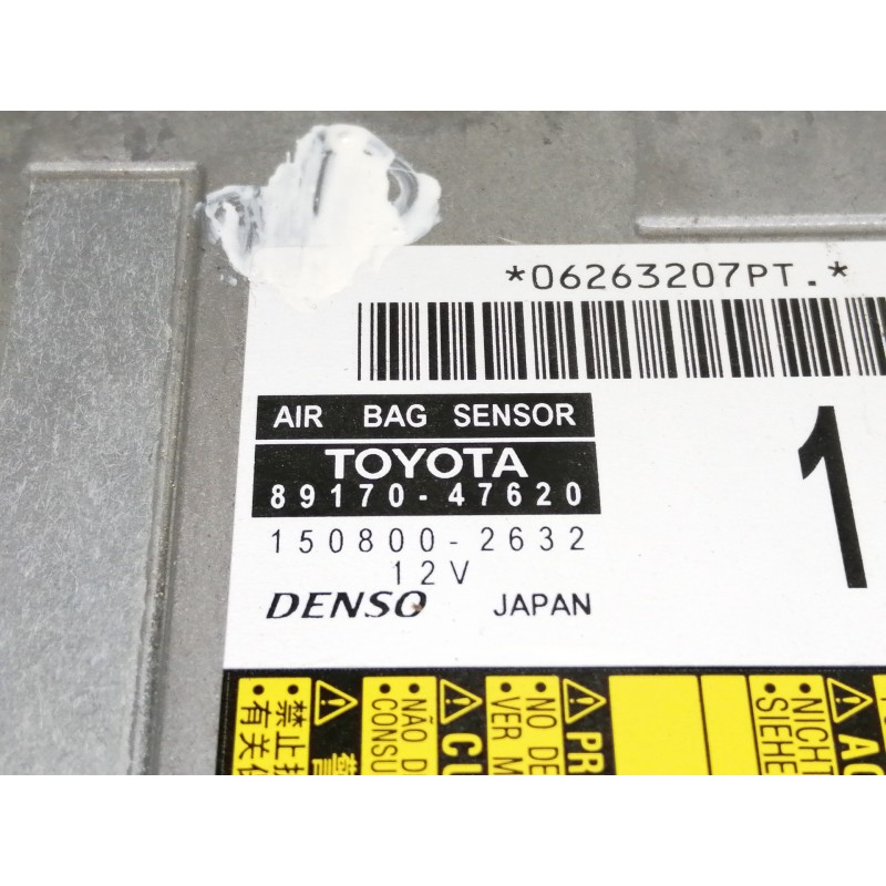 Recambio de sensor airbag para toyota prius (zvw50) basis referencia OEM IAM 8917047620  