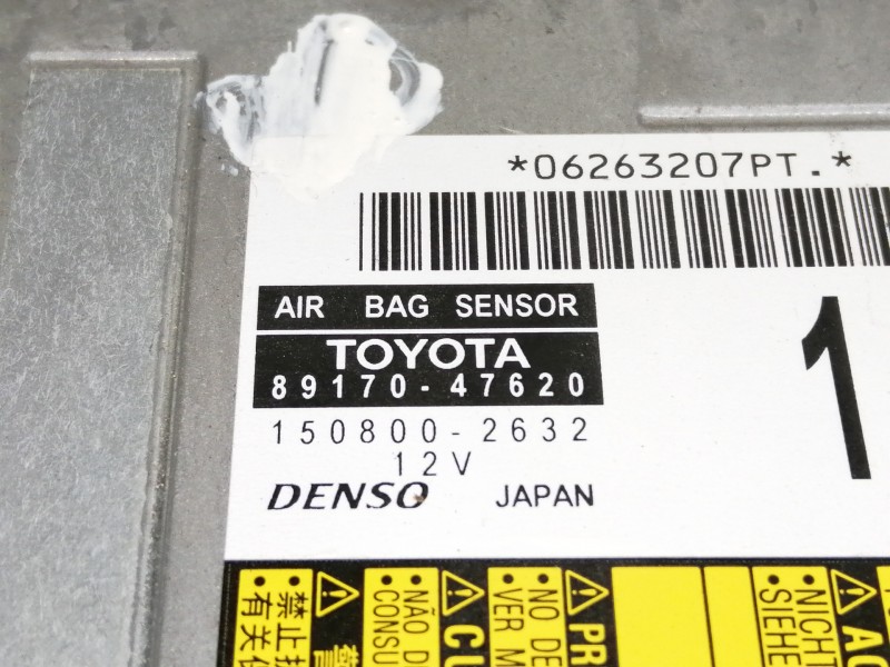 Recambio de sensor airbag para toyota prius (zvw50) basis referencia OEM IAM 8917047620  