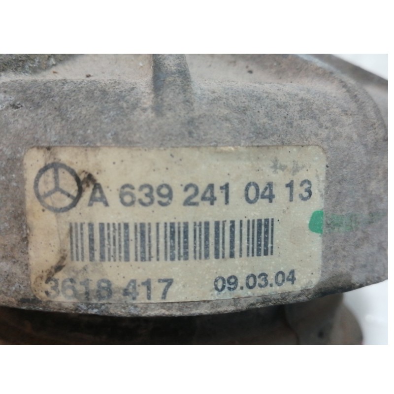 Recambio de soporte motor inf izq para mercedes-benz viano (w639) 2.2 cdi compacto (639.811) referencia OEM IAM A6392410413 3618