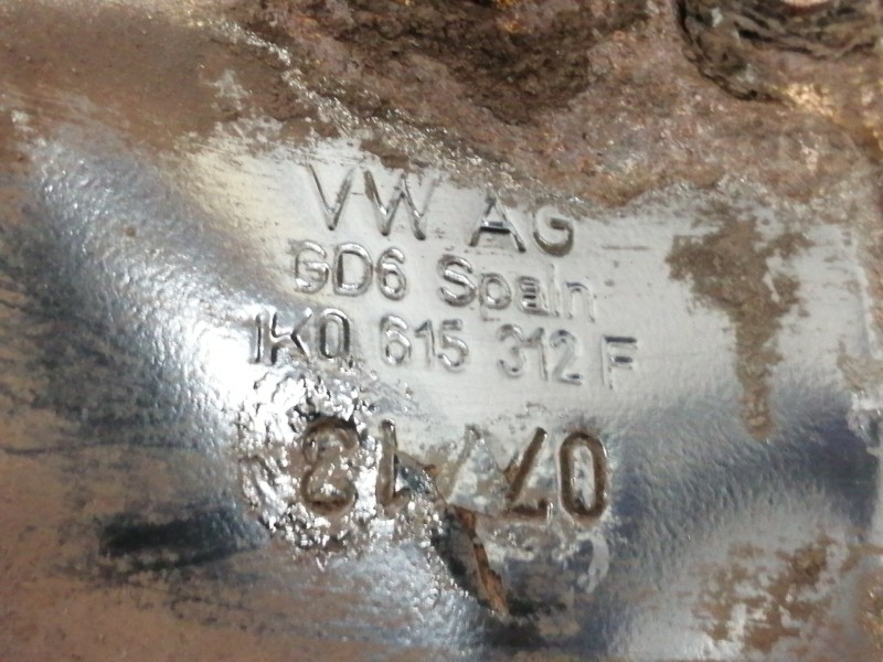 Recambio de mangueta delantera derecha para volkswagen passat lim. (362) edition bluemotion referencia OEM IAM 1K0615312F 230505