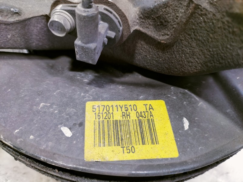 Recambio de mangueta delantera derecha para kia picanto (ja) 1.0 cat referencia OEM IAM 517011Y510 161201 0437A 