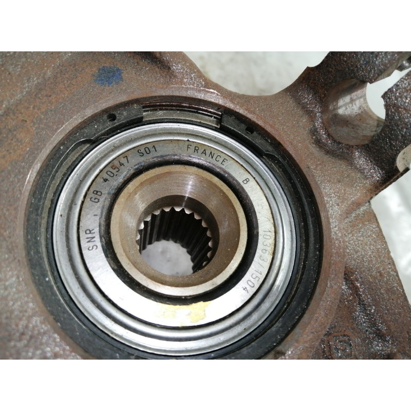 Recambio de mangueta delantera derecha para peugeot 206 berlina xs referencia OEM IAM 103631504 BG40547S01 025P51