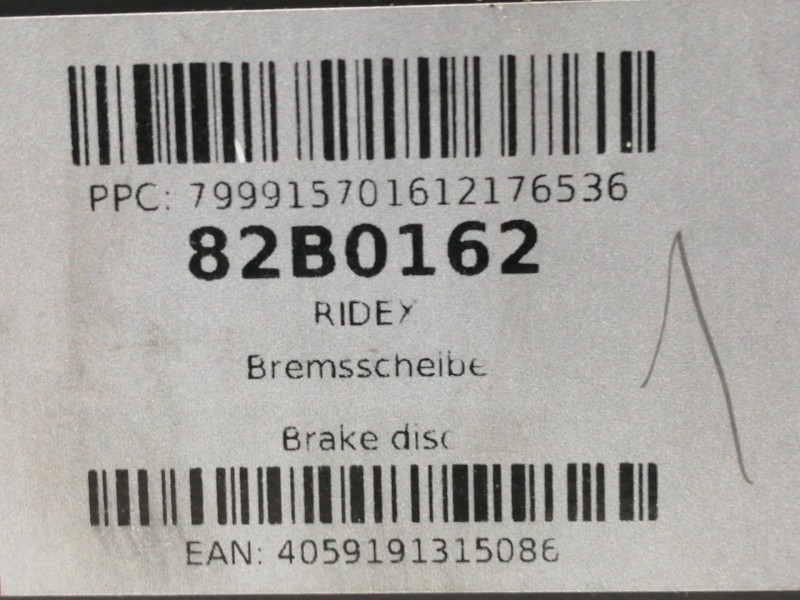 Recambio de disco freno para bmw serie 5 berlina (e39) 525d referencia OEM IAM 82B0162 4059191315086 90R02C0587