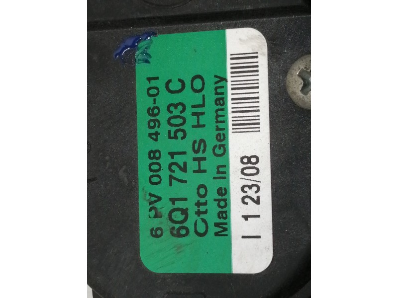 Recambio de pedal acelerador para seat ibiza (6j5) 1.4 16v referencia OEM IAM 6Q1721503C  
