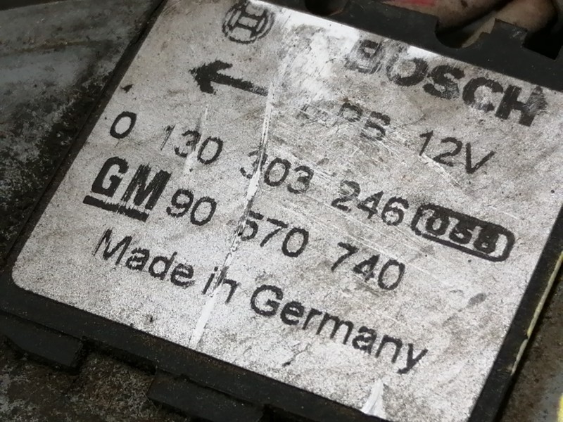 Recambio de electroventilador para opel astra g berlina 1.8 16v cat referencia OEM IAM 0130303246058 90570740 90572755