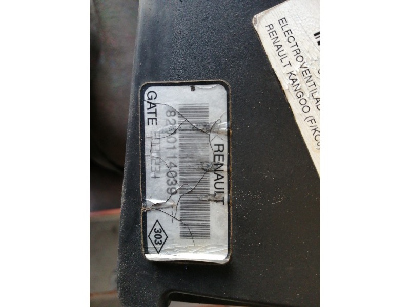 Recambio de electroventilador para renault kangoo (f/kc0) expression 4x4 referencia OEM IAM 7701070217 8200114039 5020234