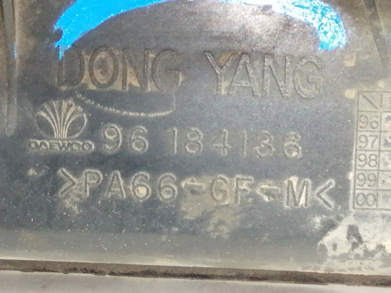Recambio de electroventilador para daewoo leganza 2.0 cdx edición limitada referencia OEM IAM 96184136 96184136 