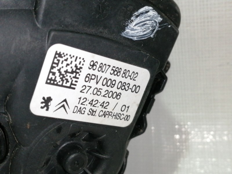 Recambio de pedal acelerador para peugeot 207 x-line referencia OEM IAM 968075688002  