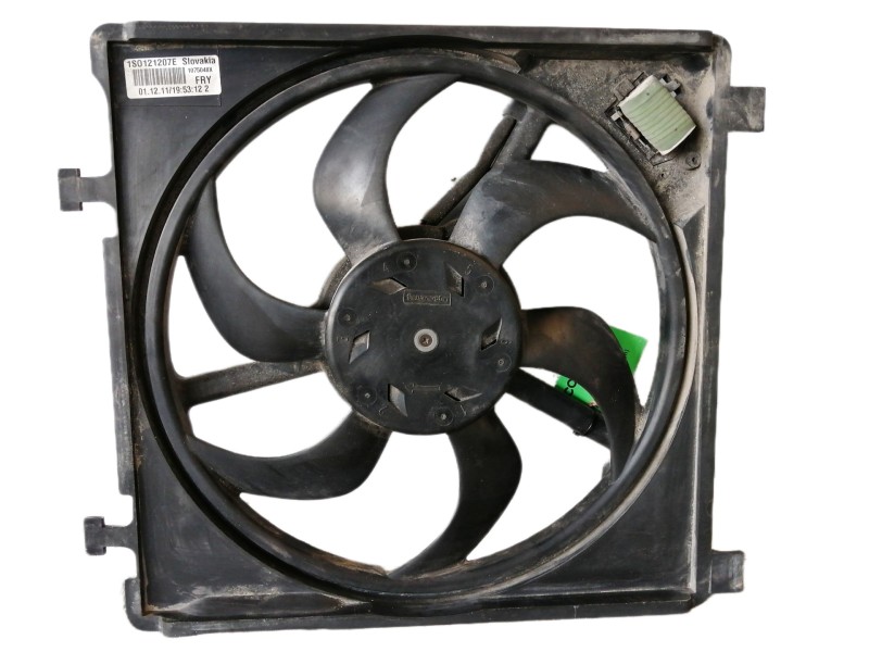 Recambio de electroventilador para seat mii (kf1) 1.0 referencia OEM IAM 1S0121207E 1075048X 1075726X