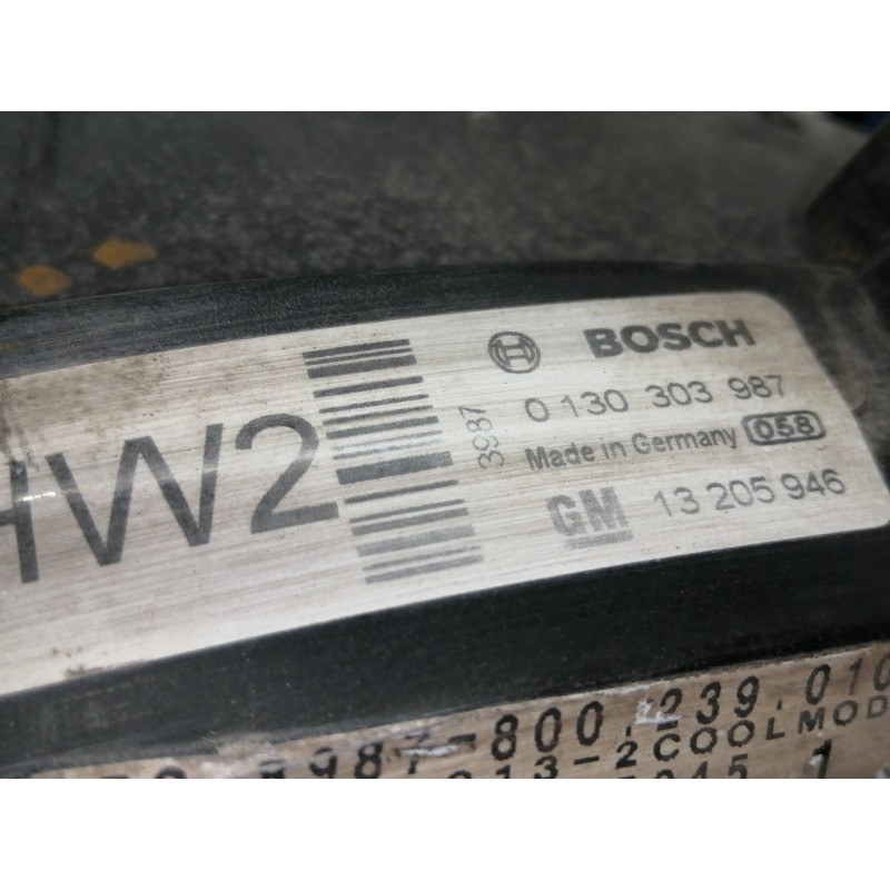 Recambio de electroventilador para opel astra gtc enjoy referencia OEM IAM 0130303314  