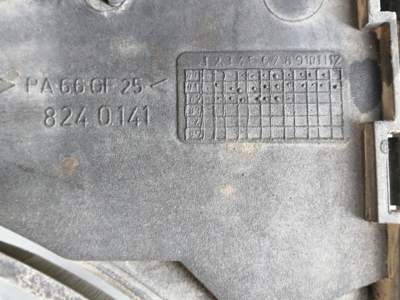 Recambio de electroventilador para citroën jumpy 1.9 d sx caja cerrada acristalada referencia OEM IAM 8240141  