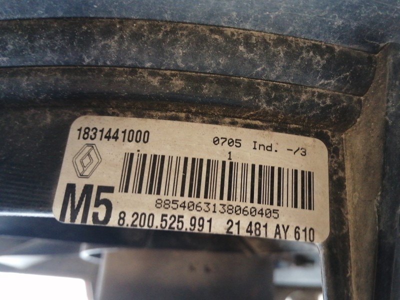 Recambio de electroventilador para renault clio iii confort dynamique referencia OEM IAM 1831441000 1831442016F 1831717016F