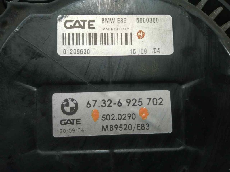 Recambio de electroventilador para bmw x3 (e83) 2.0d referencia OEM IAM 67326925702  