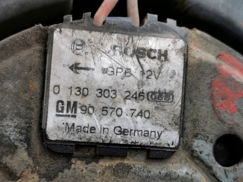 Recambio de electroventilador para opel zafira a comfort referencia OEM IAM 0130303246 90570740 