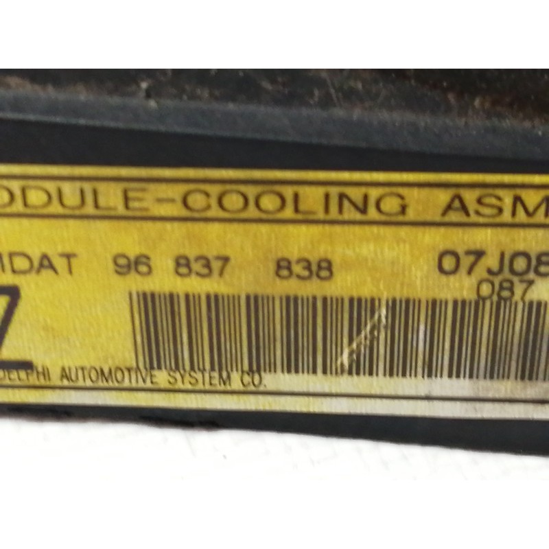 Recambio de electroventilador para chevrolet captiva 2.0 vcdi lt referencia OEM IAM 96837838  