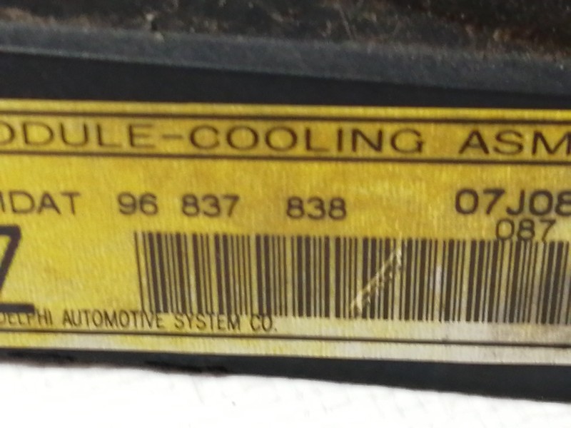 Recambio de electroventilador para chevrolet captiva 2.0 vcdi lt referencia OEM IAM 96837838  