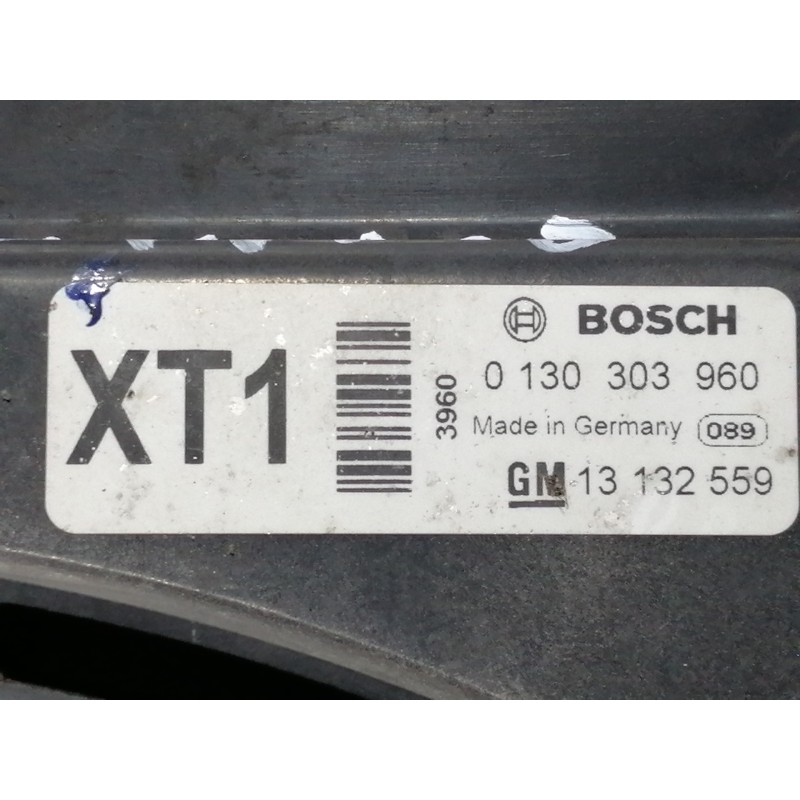 Recambio de electroventilador para opel astra h berlina elegance referencia OEM IAM 0130303960  